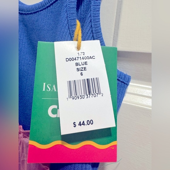 Isaac Mizrahi Crayola NWT Sz 6 Maxi Dress - Picture 5 of 5